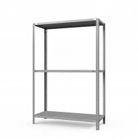 Стеллаж металлический ТС Лайт, 1800x1200x300 мм. Полки: 3 шт. метал.