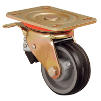 Большегрузное обрезиненное колесо  ED01 VBR 150 F