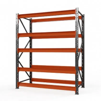 Стеллаж металлический Оптима, 3000x1250x785 мм. Полки: 5 шт. без настила
