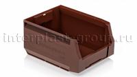 Складской лоток/контейнер для зап. частей, крепежей, коричневый, 300x225x150 мм