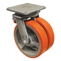 Сдвоенное большегрузное колесо  EW01 VBP 300 F