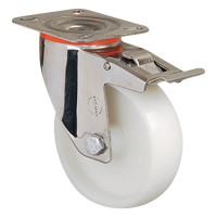 Нейлоновое колесо  EM01 ZKZ 80 F (INOX)