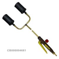 Горелка газовоздушная ГВ "Донмет" 252 ⌀ 9 (вент.+ рычаг, 2-х факел., L=920 мм)