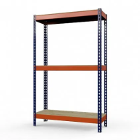 Стеллаж металлический Профи-Т 2000x1540x1005 мм. Полки: фанера 3 шт.