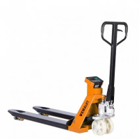 Гидравлическая рохля с весами BFC-SC-II 3000 PDP (г/п 2500 кг, вилы 1150x560 мм) WEMALIFT