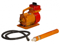 Вибратор глубинный с гибким валом ВИ-117-3/220 (ЭПК-1300;1вал/3м+1в/нак.Ø51мм)