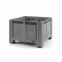 Контейнер iBox перфорированный на ножках, 1130x1130x760 мм