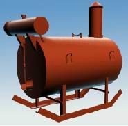 Котел битумоварочный на диз. топливе БК-1