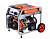 Генератор бензиновый TOR KM4800H 3,3кВт 220В 16л 
с кнопкой запуска и колесами