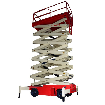 Несамоходный ножничный подъемник QX-030-075 OXLIFT 7500 мм 300 кг