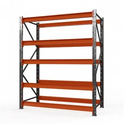 Стеллаж металлический Оптима, 2500x2500x785 мм. Полки: 5 шт. без настила