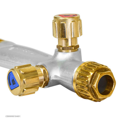 Рукоятка STAR 1000 (вент. под 90 гр., с нипп. и гайками), MESSER