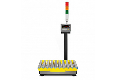 ВТП-3/600 (850х650) (ВТ-1 c IP65) с рольгангом со световой/звуковой индикацией (3-х модульной) - Специализированные весы | конвейерные весы