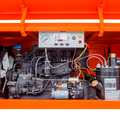 Компрессор ЗИФ-ПВ-10/1,0 на прицепе