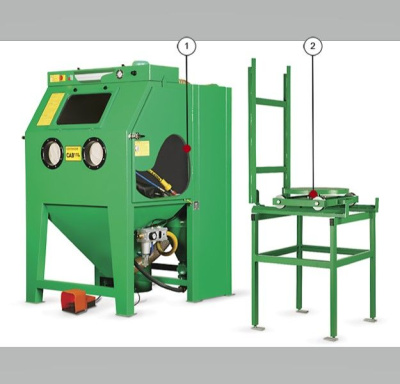 Кабина абразивоструйная напорная CAB-135PT