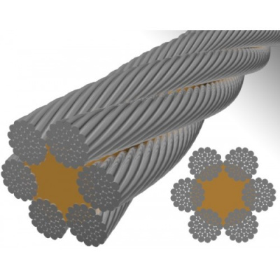 Канат стальной ГОСТ 7668-80 16,5 мм.