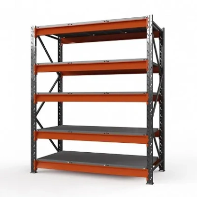 Стеллаж металлический Оптима, 3000x1530x785 мм. Полки: 5 шт. метал.