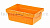 Вкладываемый контейнер KVR 6422 с усиленным дном оранжевый