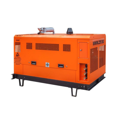 Компрессор ЗИФ-ПВ-22/1,6 на прицепе